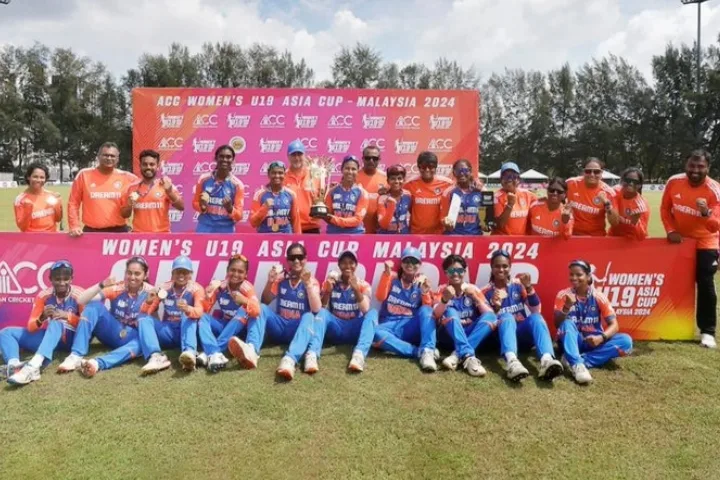 Indian U-19 women’s cricket team achieves historic win in Asia Cup