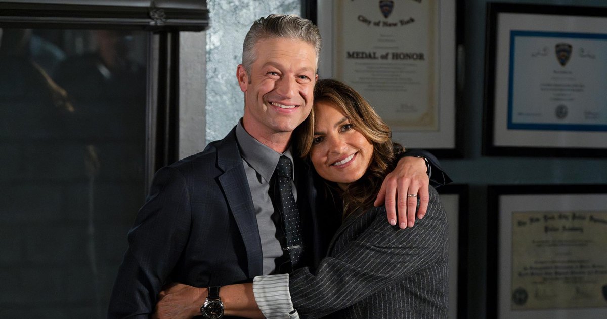 Peter Scanavino says he and Mariska Hargitay are like characters from SVU