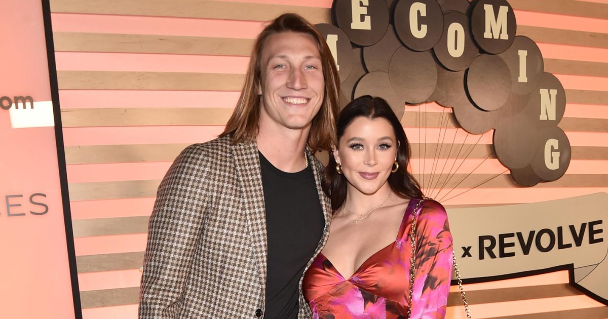 Trevor Lawrence and wife Marissa Lawrence welcome 10-pound baby girl