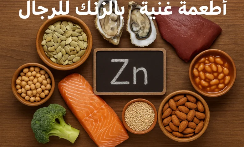 أطعمة غنية بالزنك للرجال
